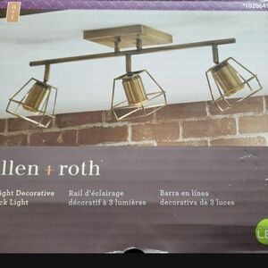 Allen + Roth Gold Track Light